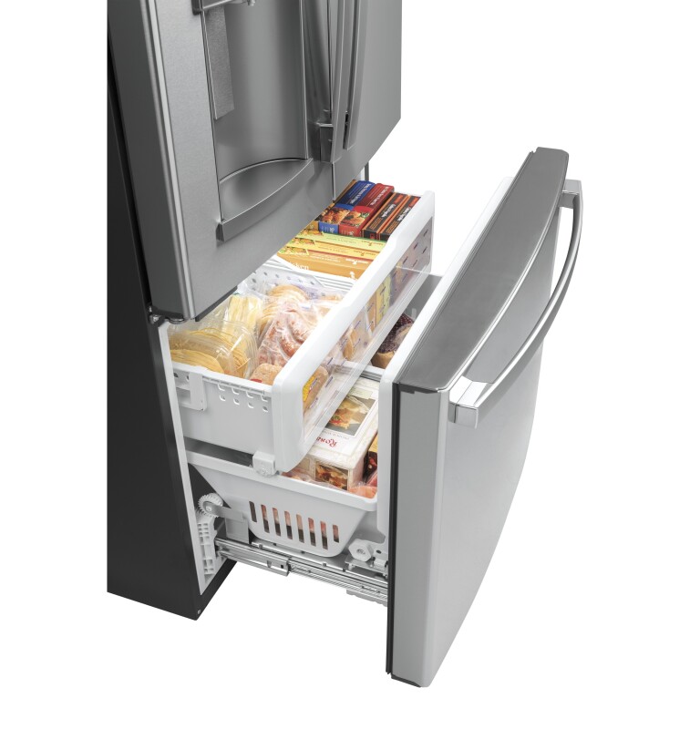 22.1 Cu. Ft. Counter-Depth Fingerprint Resistant French-Door Refrigerator GYE22GYNFS