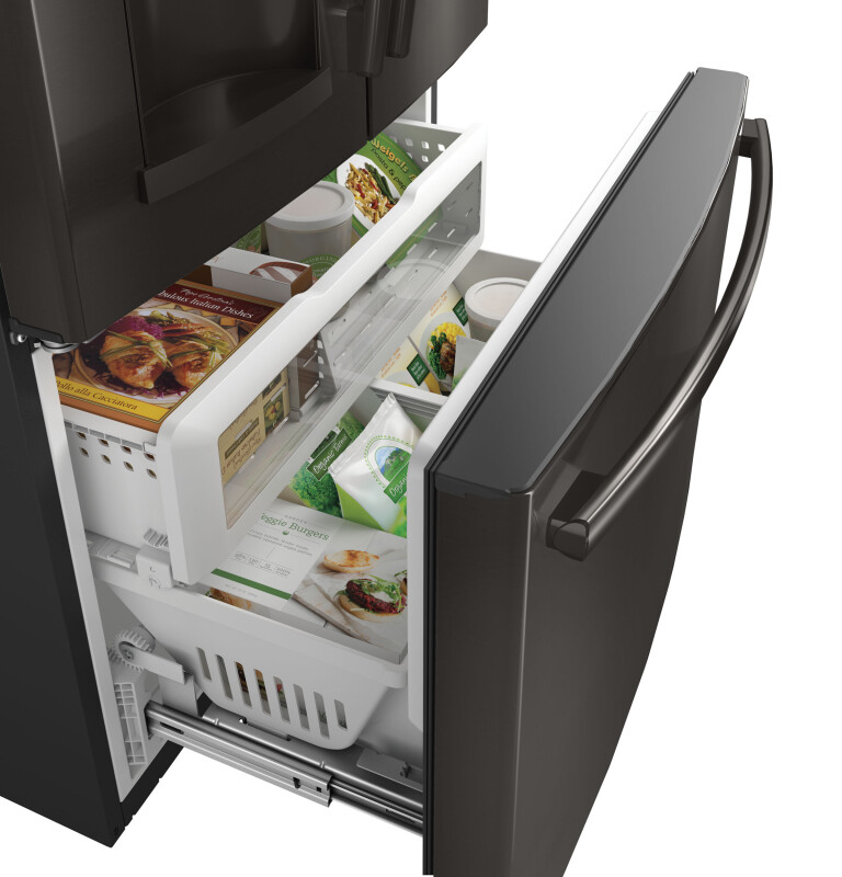 22.1 Cu. Ft. Counter-Depth French-Door Refrigerator GYE22HBLTS