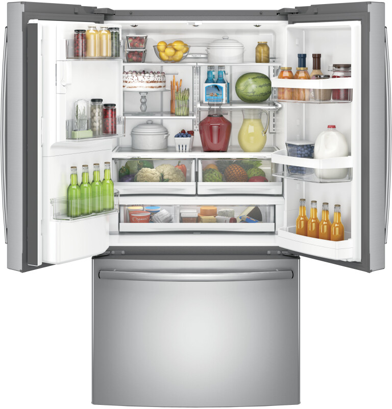 22.1 Cu. Ft. Counter-Depth French-Door Refrigerator GYE22HSKSS