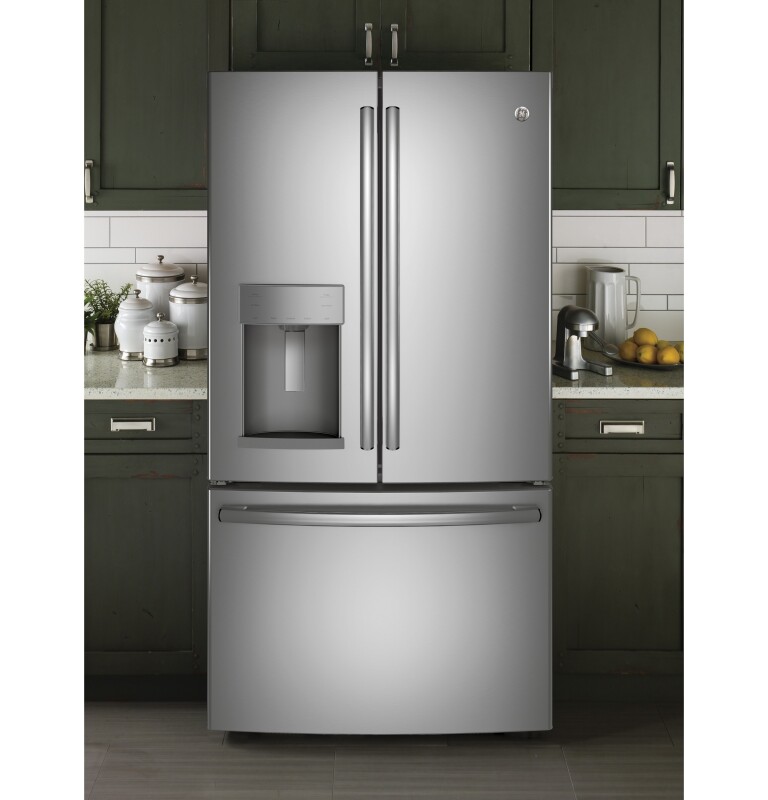 22.1 Cu. Ft. Counter-Depth French-Door Refrigerator GYE22HSKSS