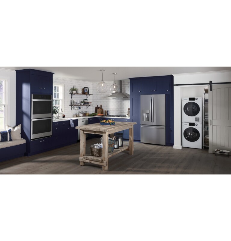 22.1 Cu. Ft. Counter-Depth French-Door Refrigerator GYE22HSKSS