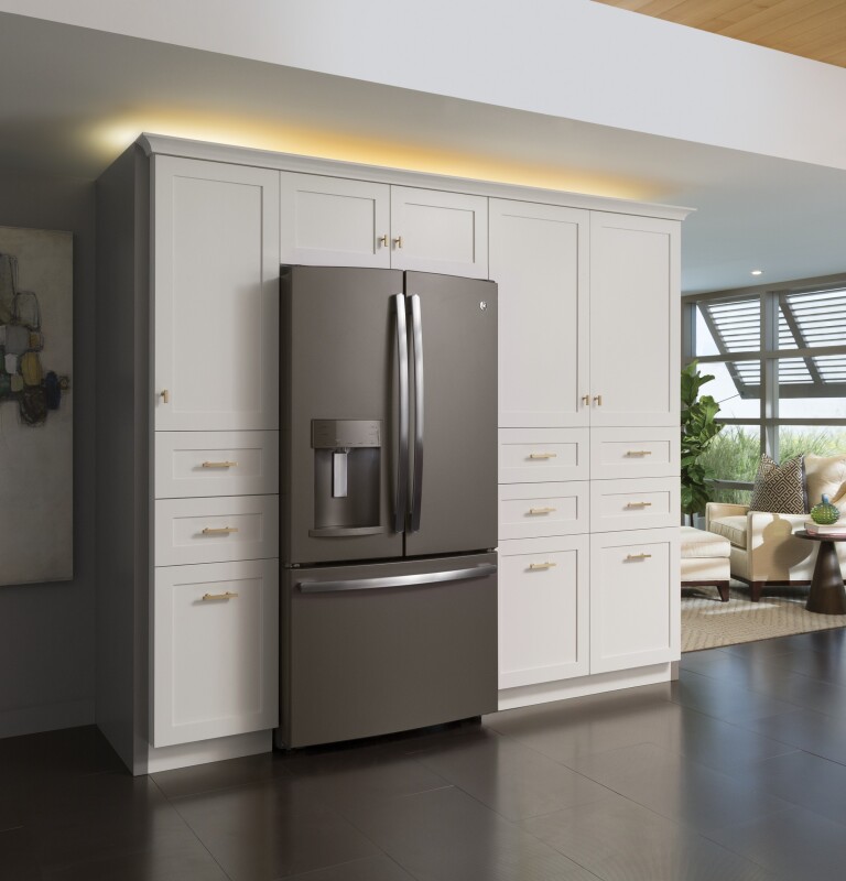 22.1 Cu. Ft. Counter-Depth French-Door Refrigerator GYE22KMHES