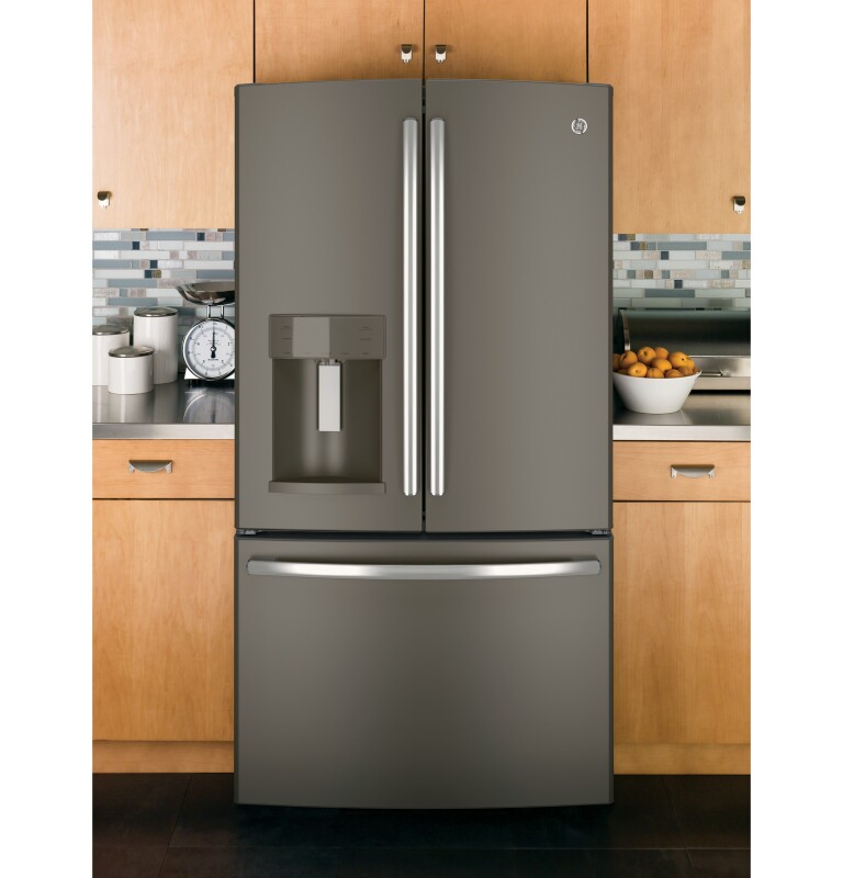 22.1 Cu. Ft. Counter-Depth French-Door Refrigerator GYE22KMHES