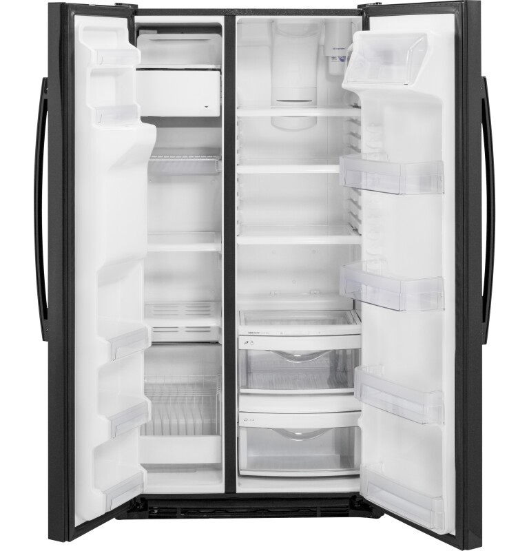 21.9 Cu. Ft. Counter-Depth Side-By-Side Refrigerator GZS22DGJBB