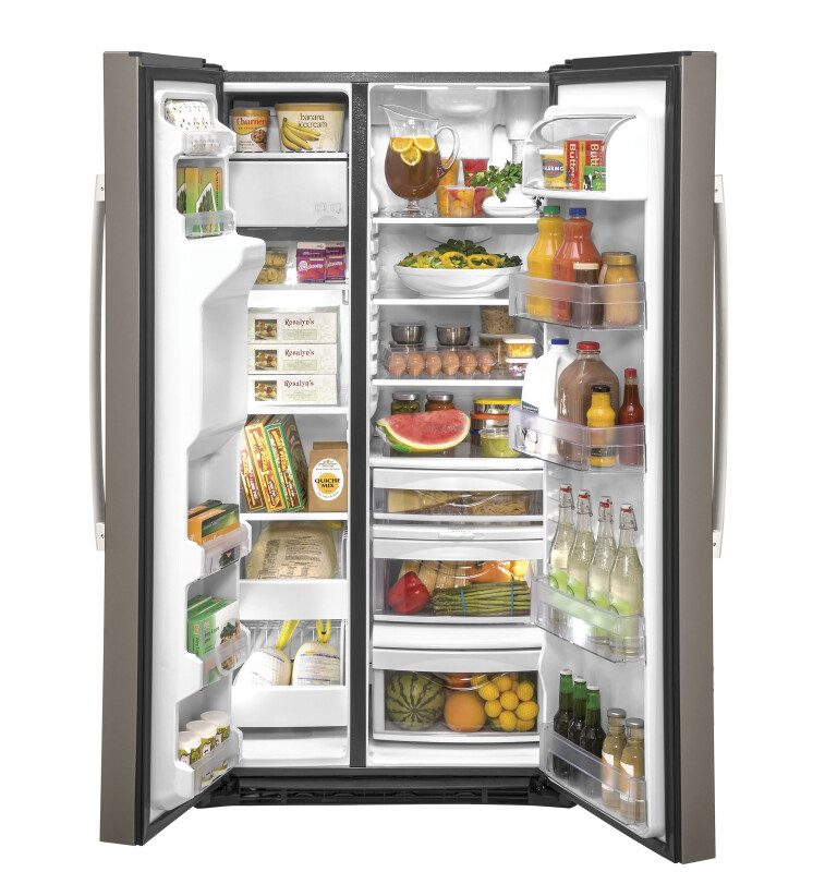 21.8 Cu. Ft. Counter-Depth Side-By-Side Refrigerator GZS22IMNES