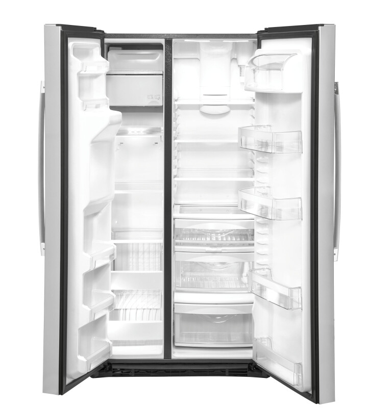 21.8 Cu. Ft. Counter-Depth Fingerprint Resistant Side-By-Side Refrigerator GZS22IYNFS