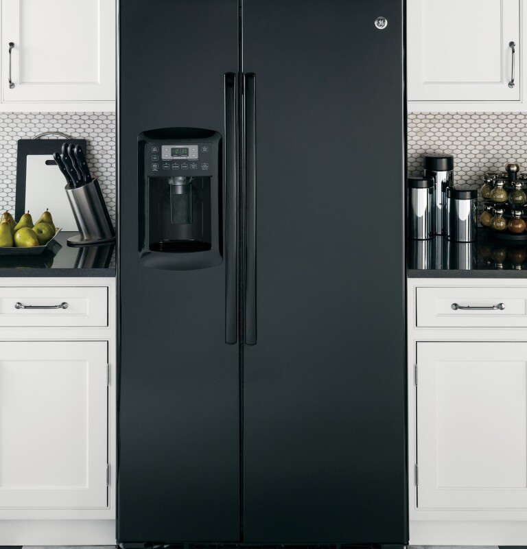 22.7 Cu. Ft. Counter-Depth Side-By-Side Refrigerator GZS23HGEBB