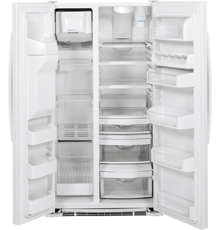 22.7 Cu. Ft. Counter-Depth Side-By-Side Refrigerator GZS23HGEWW