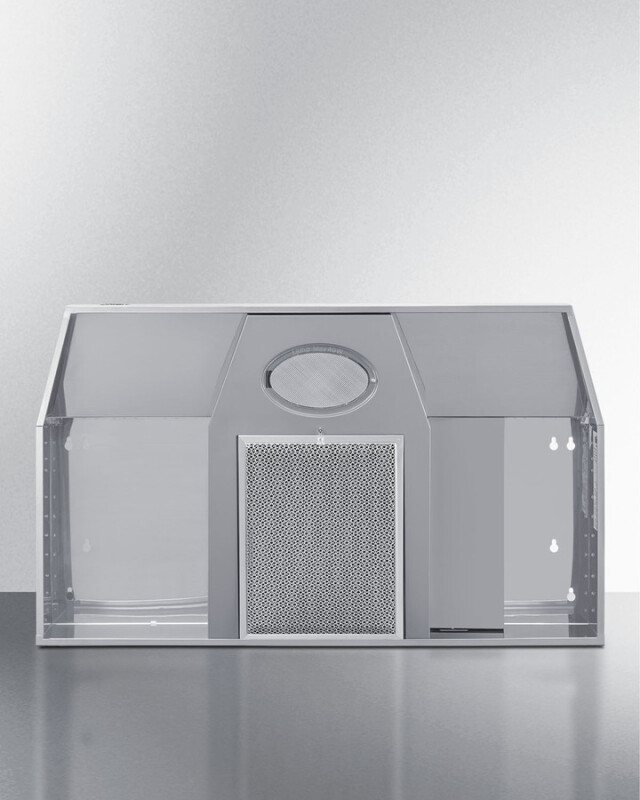 30" Under Cabinet Convertible Range Hood, ADA Compliant H30RSSADA