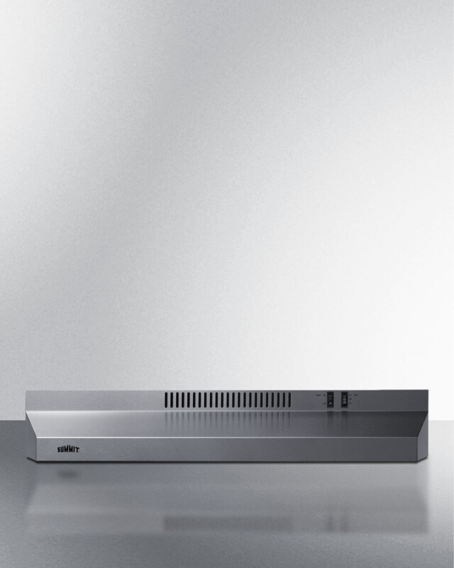 30" Under Cabinet Convertible Range Hood, ADA Compliant H30RSSADA