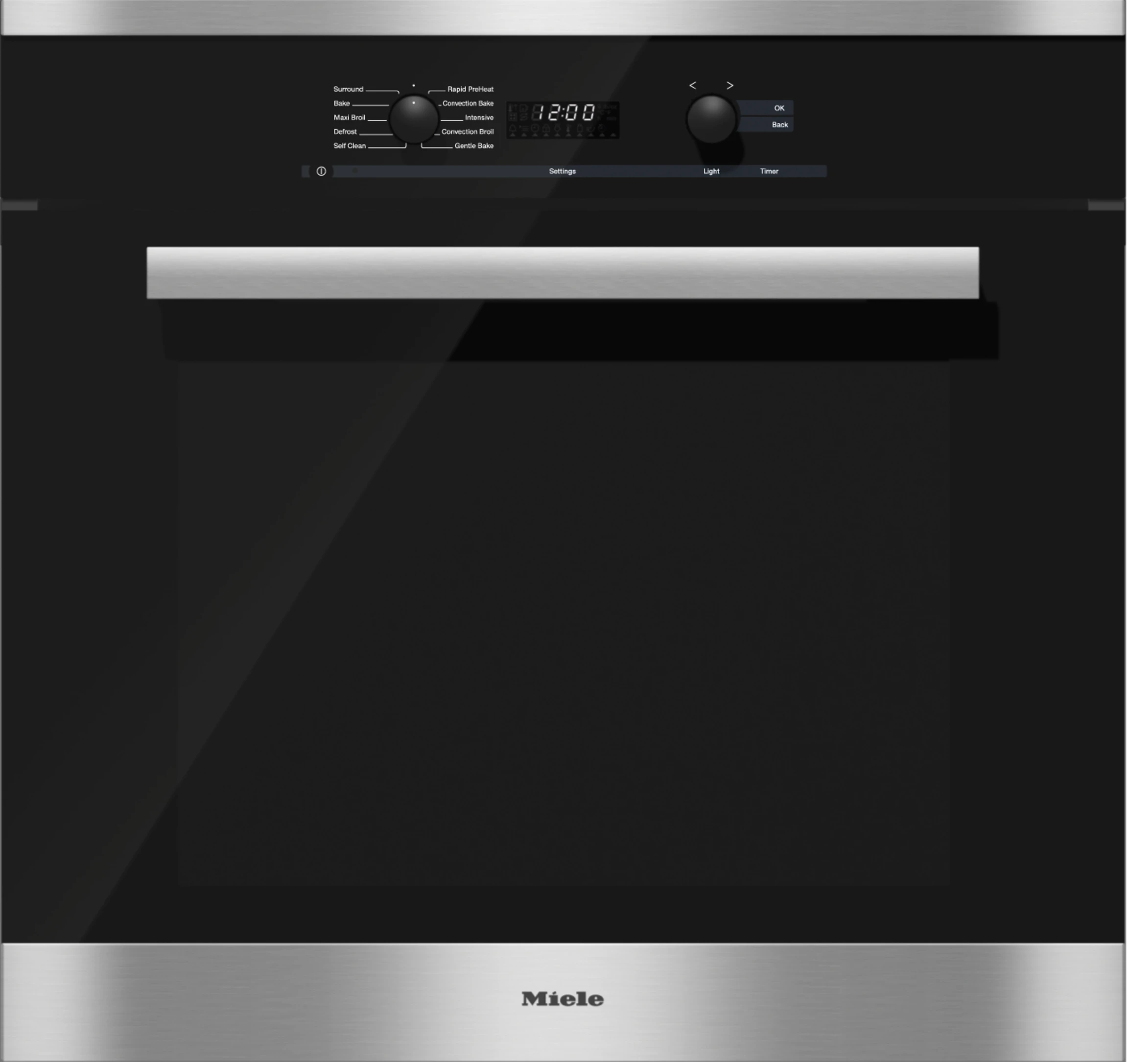 30 Inch Convection Oven with Self Clean for easy cleaning. H6281BP