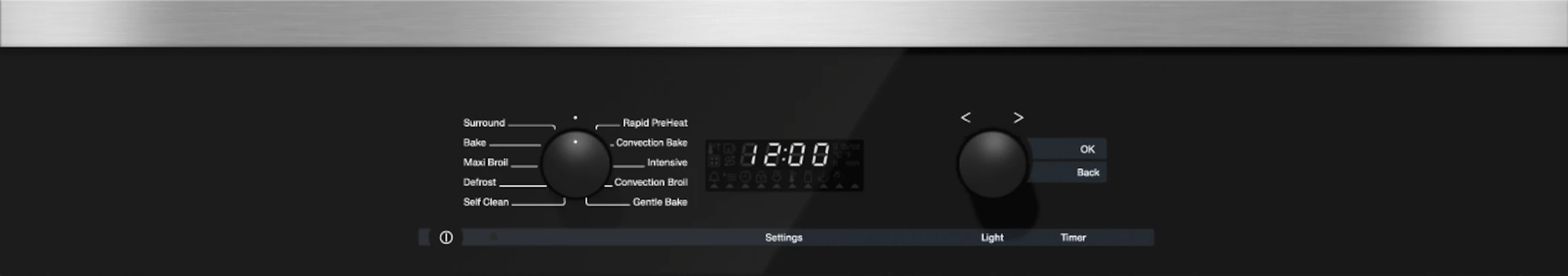 30 Inch Convection Oven with Self Clean for easy cleaning. H6281BP