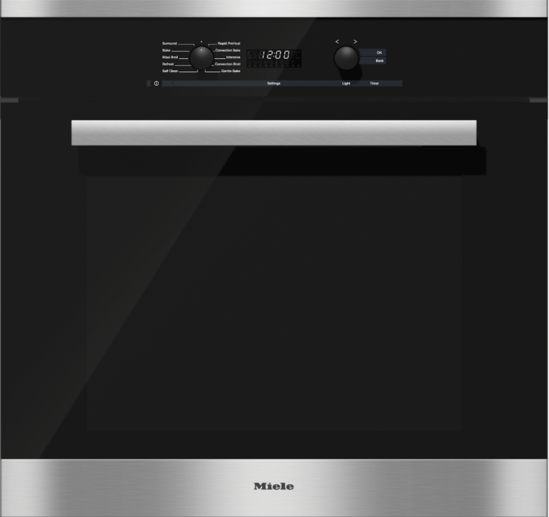 30 Inch Convection Oven with Self Clean for easy cleaning. H6281BP
