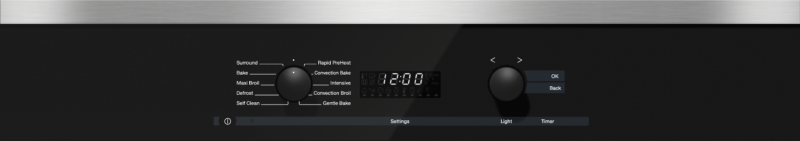 30 Inch Convection Oven with Self Clean for easy cleaning. H6281BP