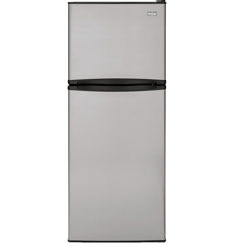 Haier 9.8 Cu. Ft. Top Freezer Refrigerator9.8 Cu. Ft. Top Freezer Refrigerator Stainless Steel HA10TG21SS Picture 1