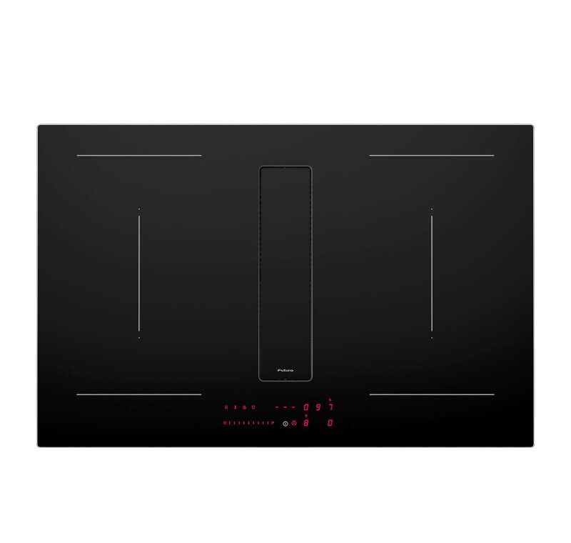 24″ Portofino Black Downdraft Induction Cooktop HB24PORTOFINO