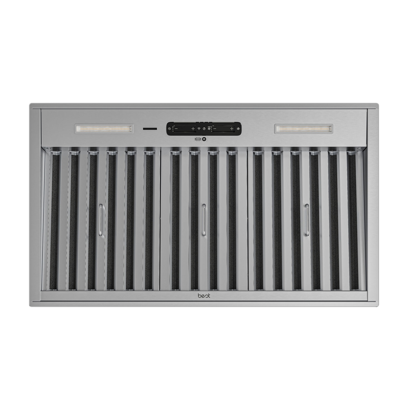36-INCH BUILT-IN RANGE HOOD WITH TRUE IQ BLOWER SYSTEM, 1240 TRUECFM, 23-1/2" DEPTH, STAINLESS STEEL (HBN5 SERIES) HBN536212SS