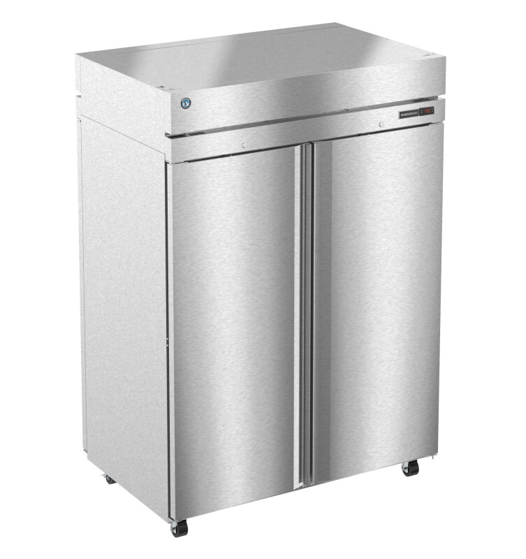 HC2A-FS-FS, Heated Cabinet, Two Section Pass Thru Upright, Full Stainless Doors with LockTitle HC2AFSFS