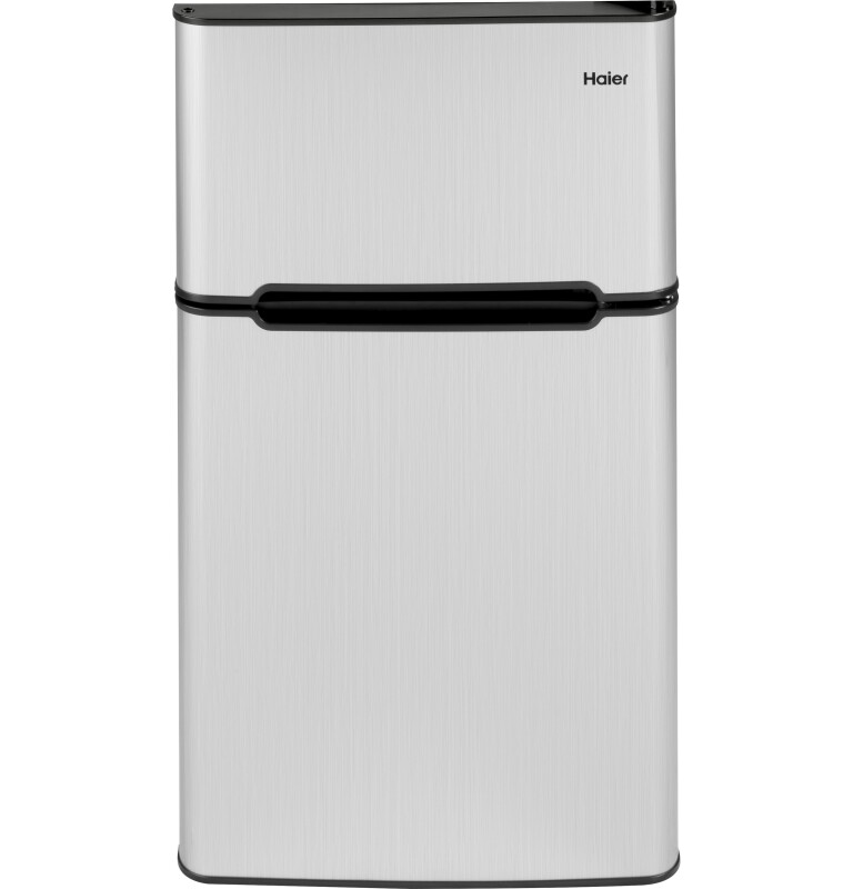 Haier 3.2 Cu. Ft. Compact Refrigerator3.2 Cu. Ft. Compact Refrigerator Virtual Steel HC32TW10SV Picture 1