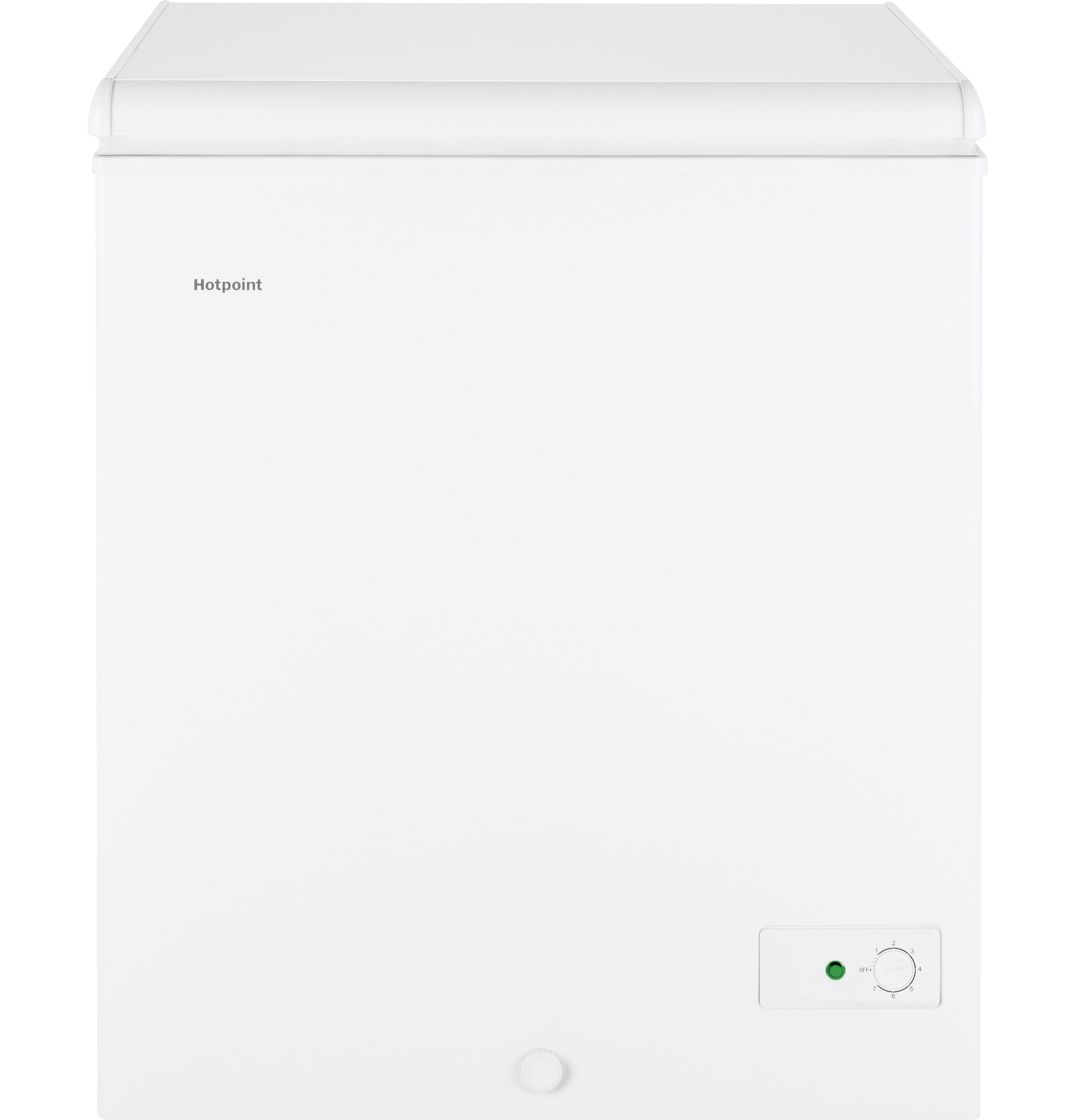 Hotpoint® 5.1 Cu. Ft. Manual Defrost Chest Freezer HCM5SMWW