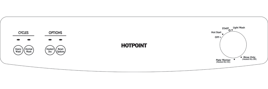 Built-In Dishwasher HDA2000VWW