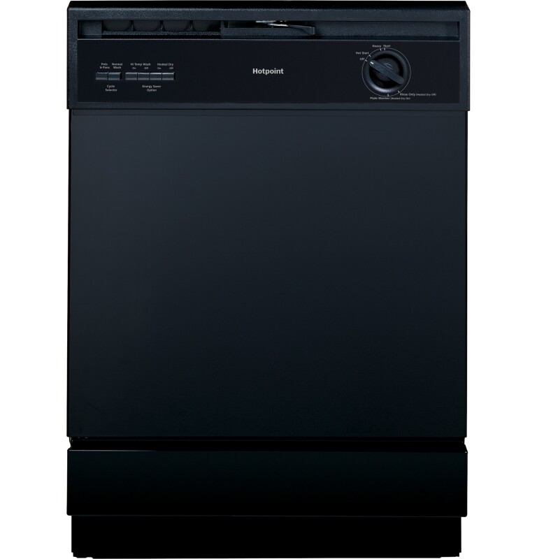Hotpoint Hotpoint® Built-In Dishwasher Black HDA3600KBB Picture 1