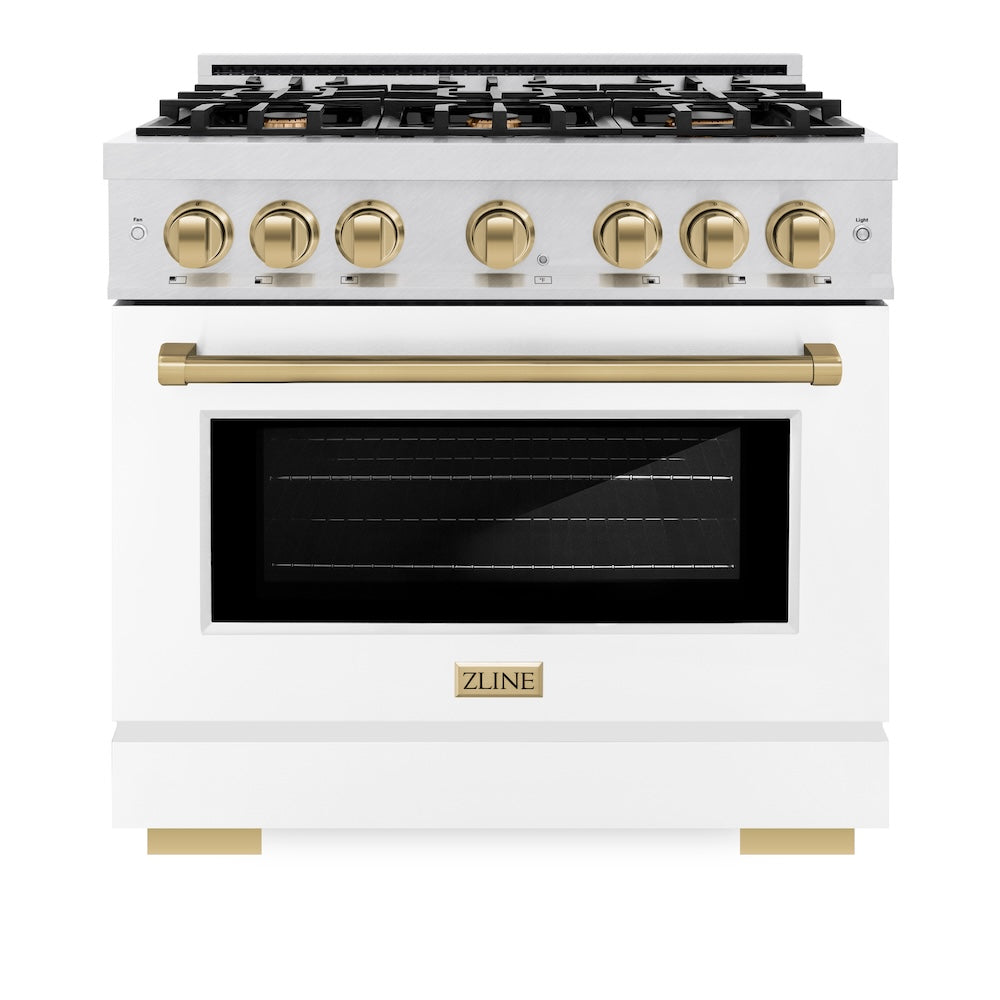 Autograph Edition 36 in. 5.2 cu. ft. Select Dual Fuel Range with 6 Burner Gas Cooktop and Electric Convection Oven HDRSZWM36CB
