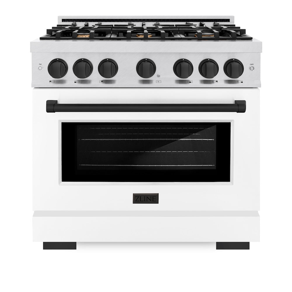 Autograph Edition 36 in. 5.2 cu. ft. Select Dual Fuel Range with 6 Burner Gas Cooktop and Electric Convection Oven HDRSZWM36MB