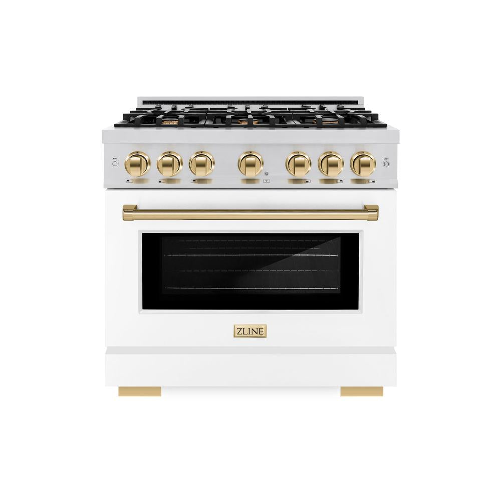 Autograph Edition 36 in. 5.2 cu. ft. Select Dual Fuel Range with 6 Burner Gas Cooktop and Electric Convection Oven HDRZWM36G