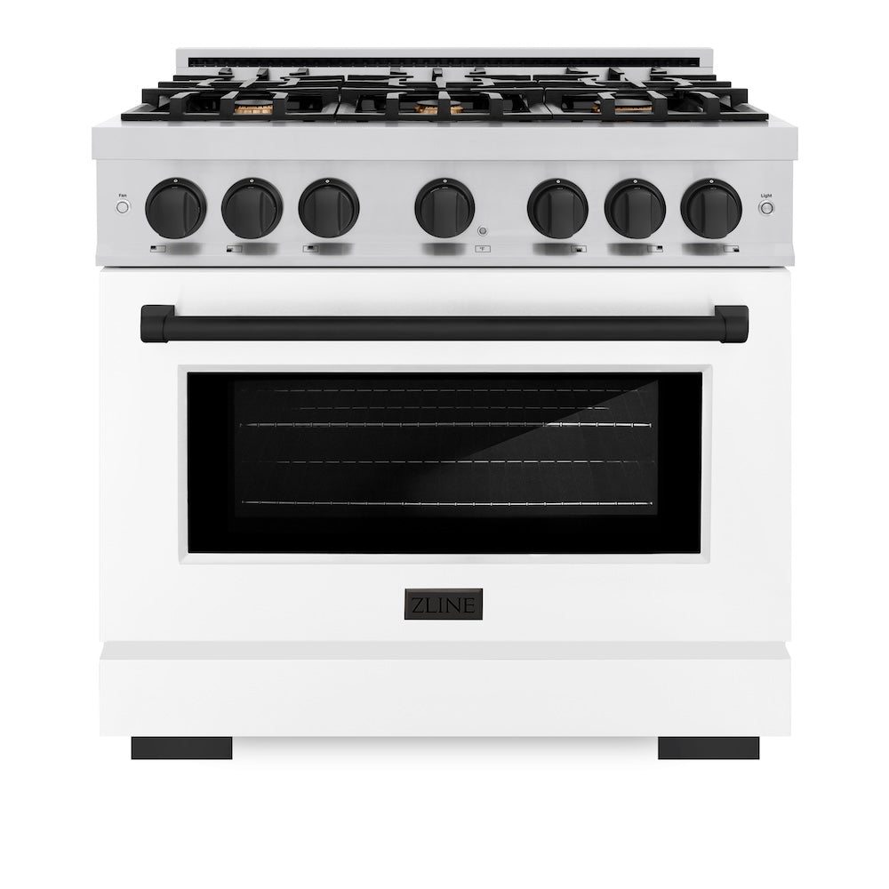 Autograph Edition 36 in. 5.2 cu. ft. Select Dual Fuel Range with 6 Burner Gas Cooktop and Electric Convection Oven HDRZWM36MB