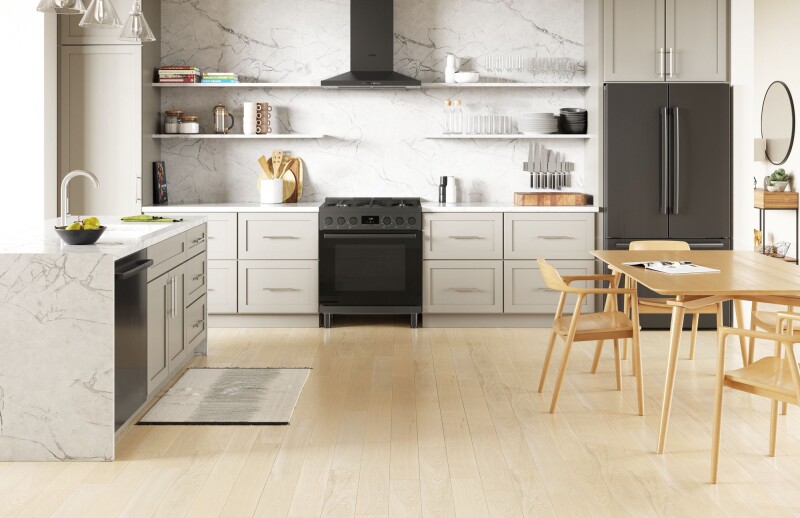 800 Series Dual Fuel Freestanding Range 30'' HDS8045U