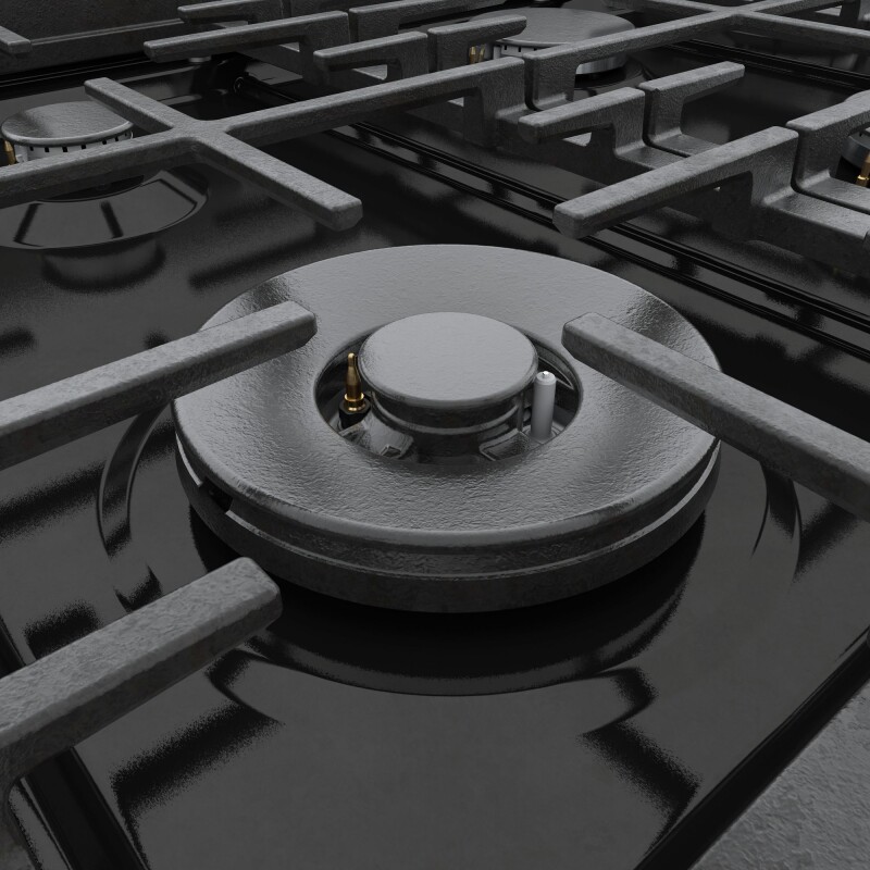 800 Series Dual Fuel Freestanding Range 36'' HDS8645U