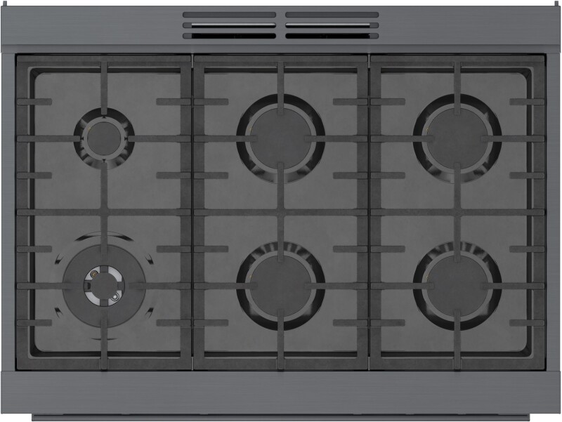 800 Series Dual Fuel Freestanding Range 36'' HDS8645U