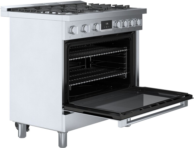 800 Series Dual Fuel Freestanding Range 36'' HDS8655U