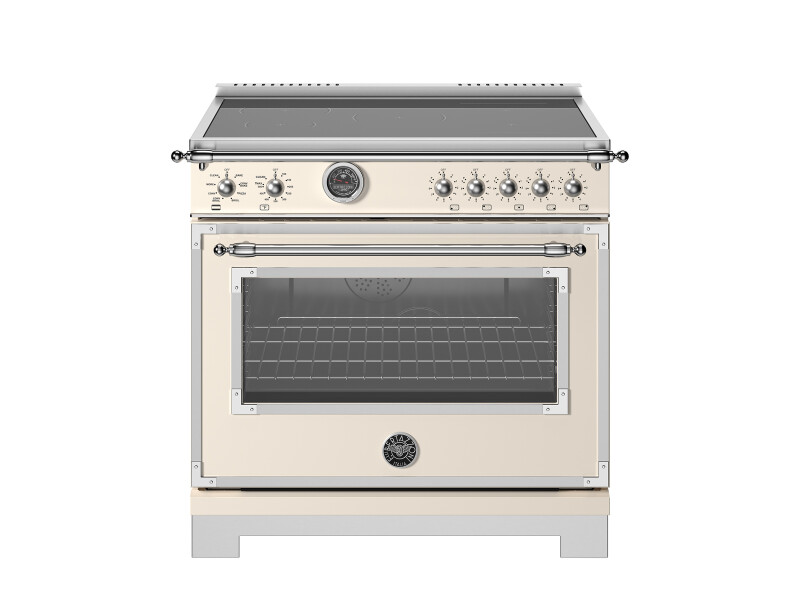 36 inch Induction Range, 5 Heating Zones and Cast Iron Griddle, Electric Self-Clean Oven HER365ICFEPAVT