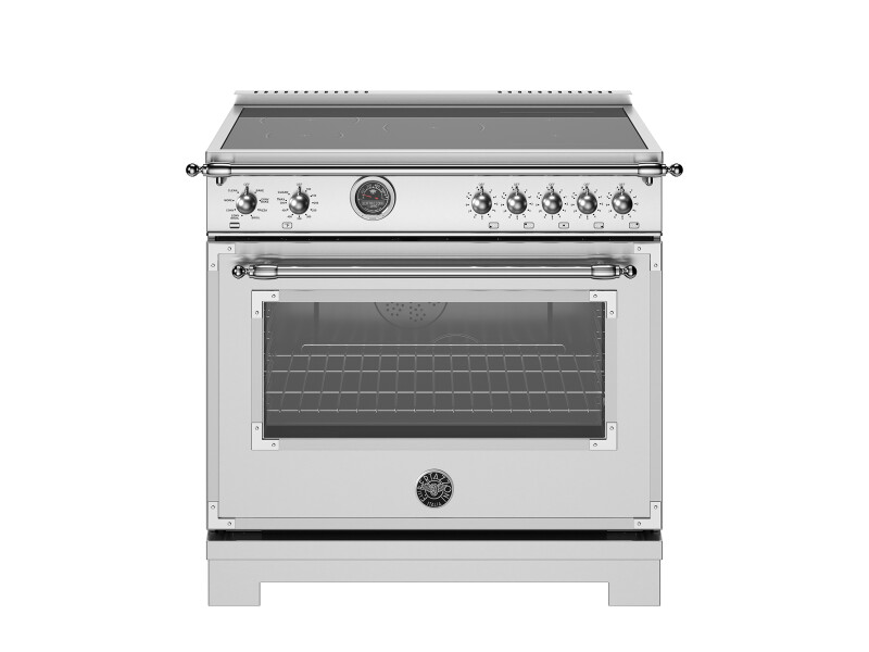 36 inch Induction Range, 5 Heating Zones and Cast Iron Griddle, Electric Self-Clean Oven HER365ICFEPAVT