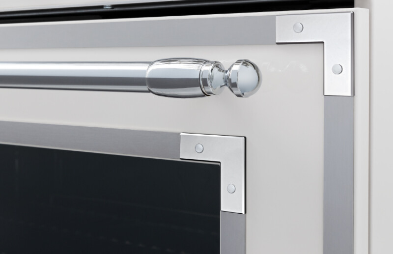 48 inch Dual Fuel Range, 6 Brass Burners and Griddle, Electric Self-Clean Oven HER486BTFEPNET