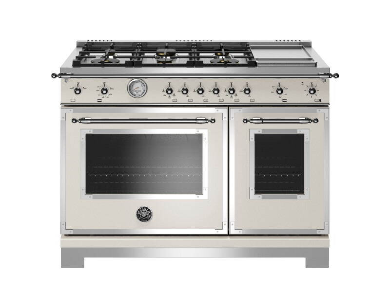 48 inch All-Gas Range 6 Brass Burner and Griddle HERT486GGASXT
