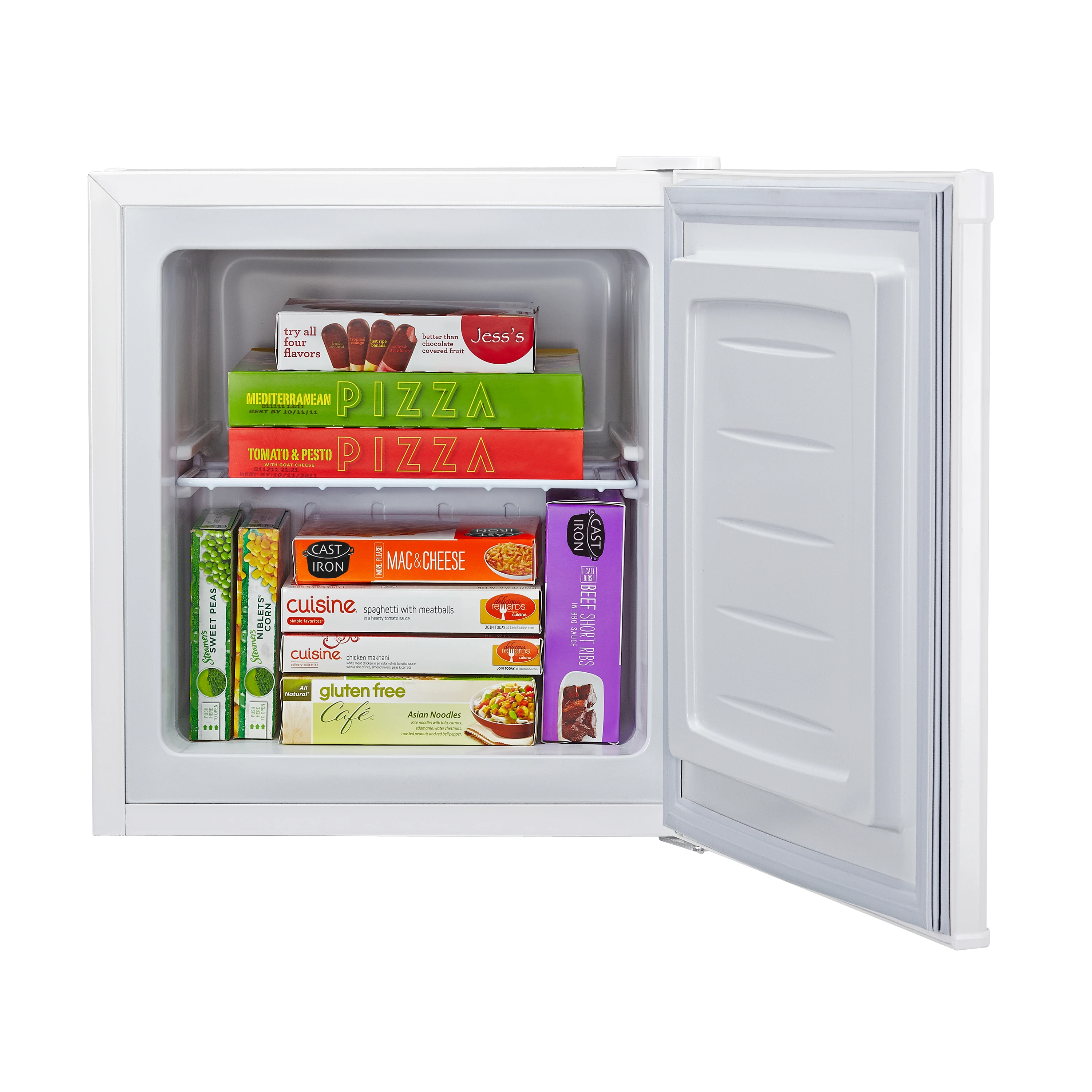 1.1 Cubic Foot Upright Freezer HFU0100ACW