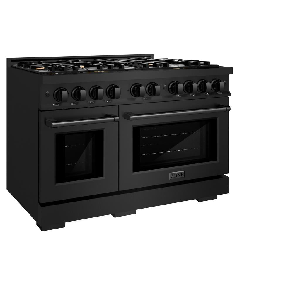48 in. 6.7 cu. ft. Select Double Oven Gas Range HGRBBR48