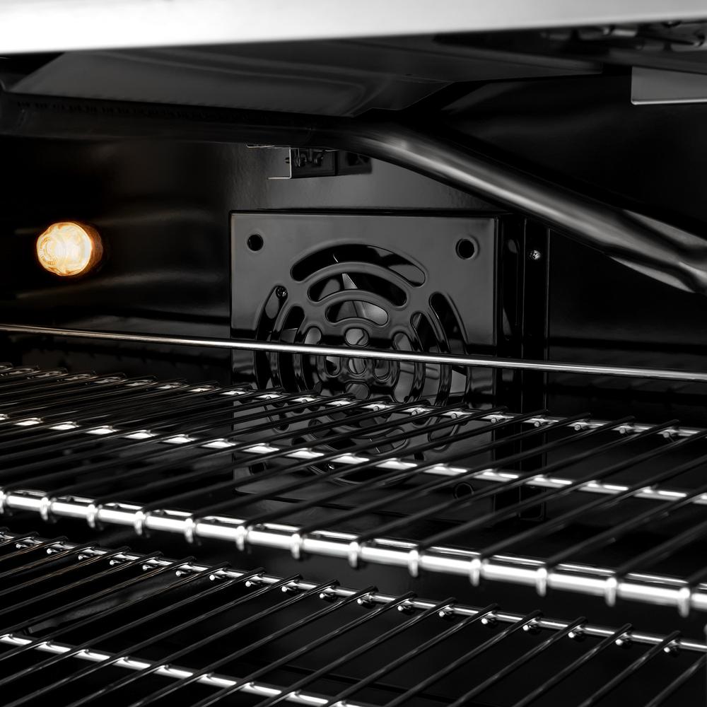 30 in. 4.2 cu. ft. Select Gas Range with 4 Burner Cooktop and Convection Gas Oven HGRBLM30