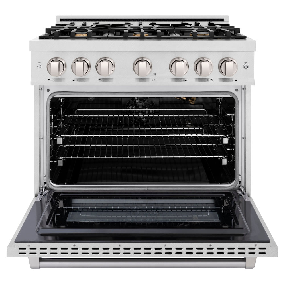 36 in. 5.2 cu. ft. Select Gas Range with Convection Gas Oven HGRSBR36