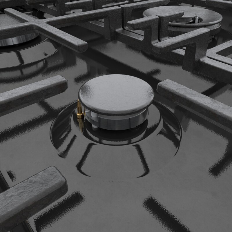 800 Series Gas Freestanding Range 30'' HGS8045UC