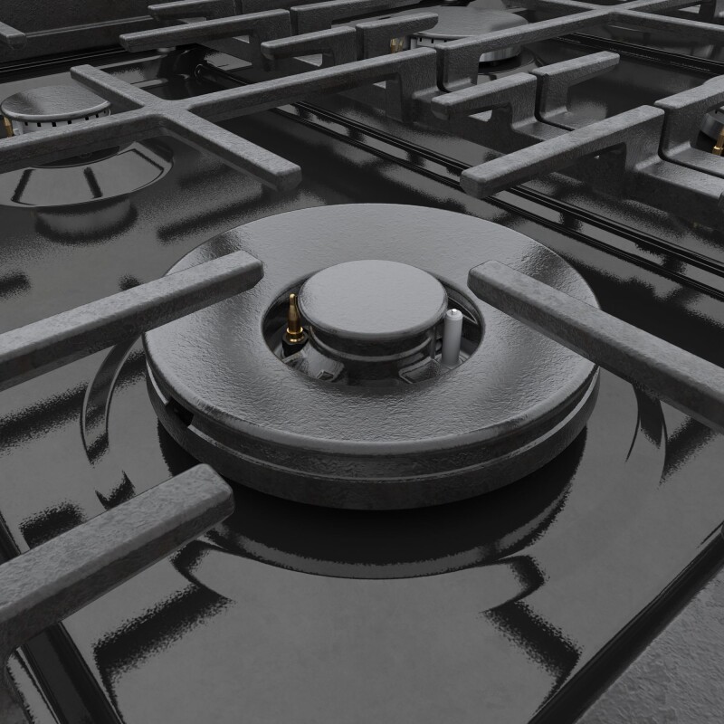 800 Series Gas Freestanding Range 36'' HGS8645UC