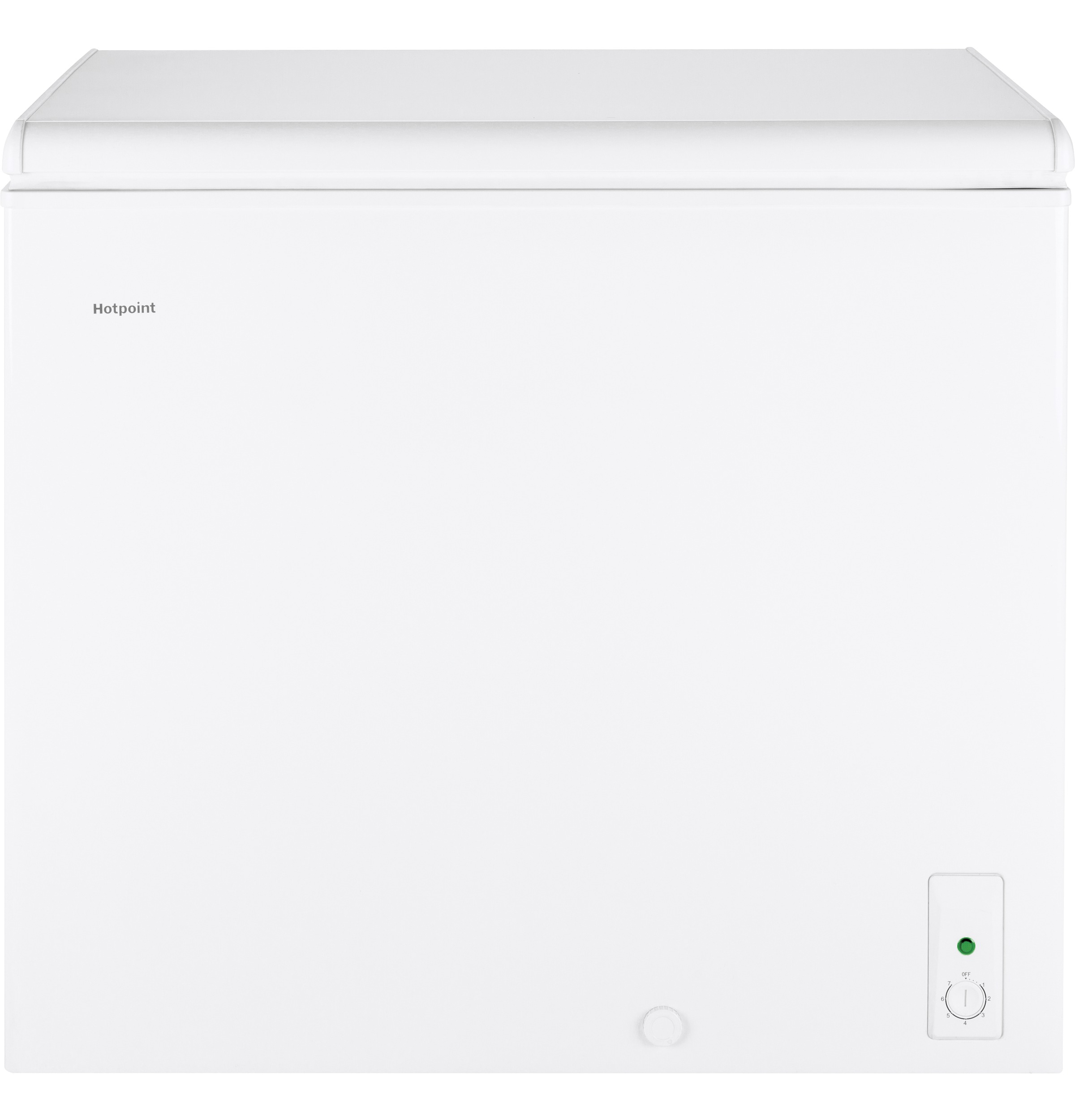 Hotpoint 7.1 Cu. Ft. Manual Defrost Chest Freezer White HHM7SMWW Picture 1