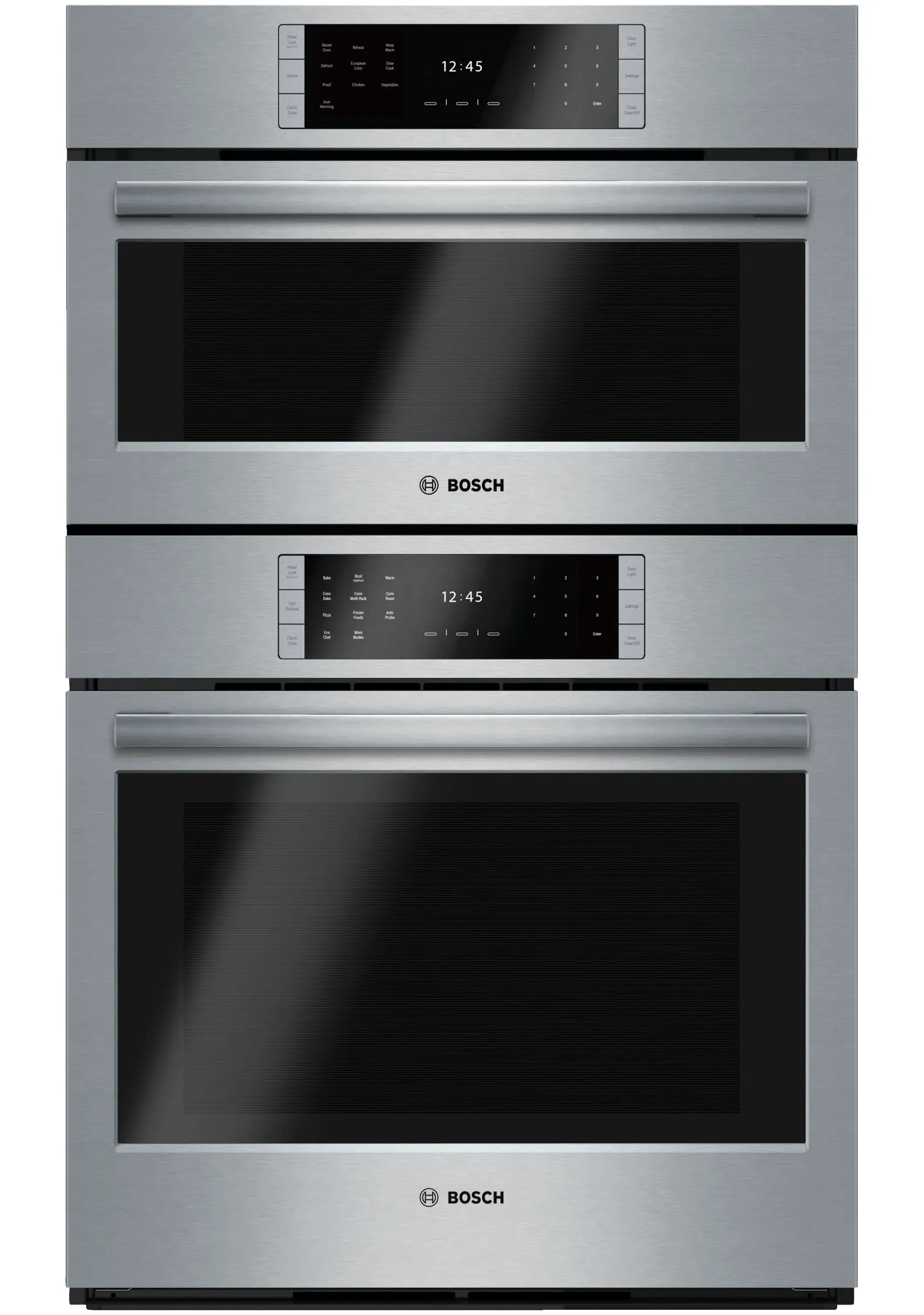 Bosch 800 Series Induction Slide-in Range 30" Stainless Steel HII8056U Picture 1
