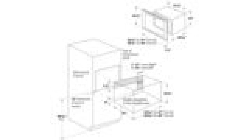 500 Series Built-In Microwave Oven24'' Door Hinge: Left HMB5050