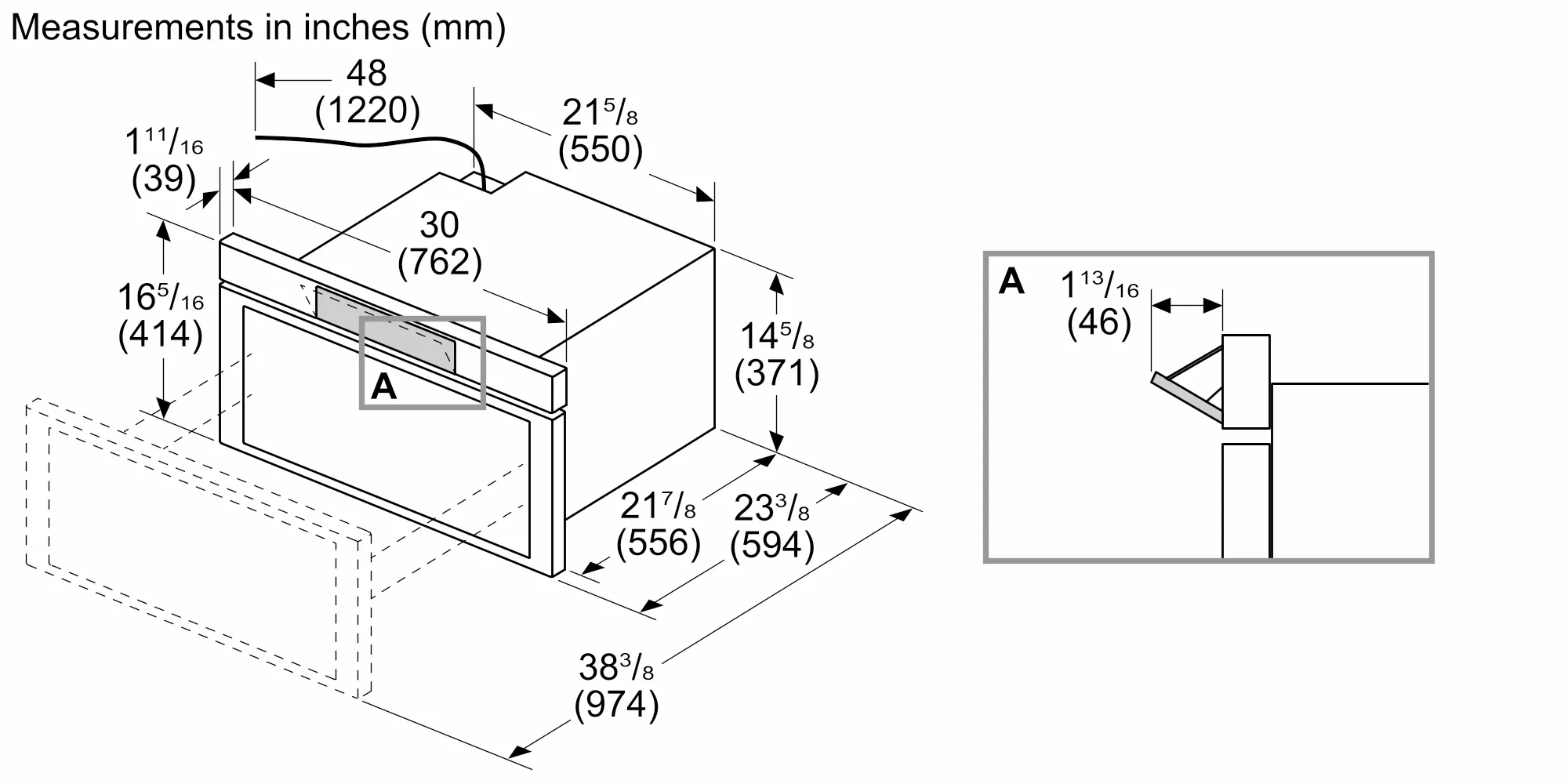 800 Series 30'' HMD8054UC