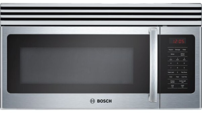 Bosch OTR 300 series30''  Door Hinge: Left Stainless Steel HMV3051U Picture 1