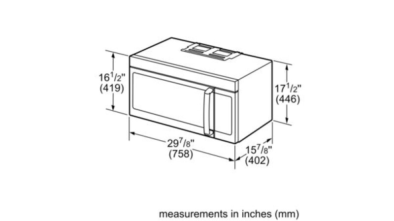 built-in microwave30'' HMV8052U